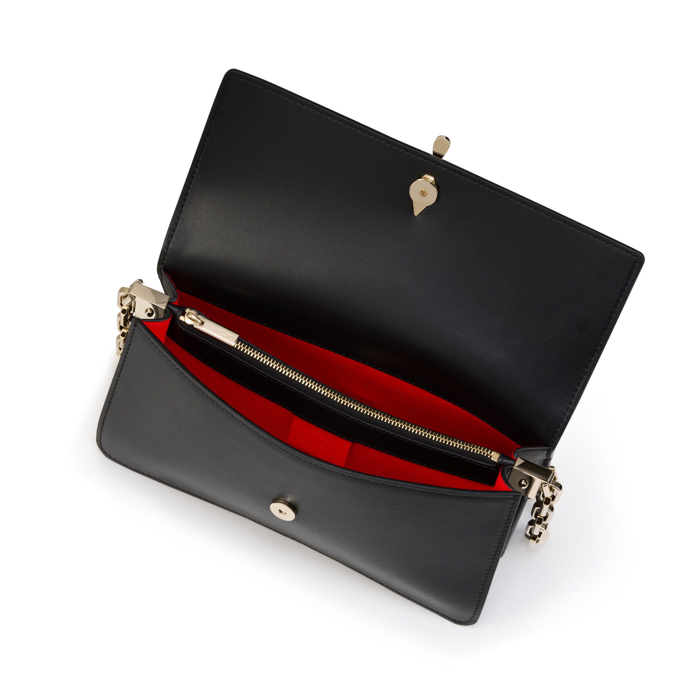 Bettina - Crossbody bag - Lamb nappa leather - Black - Christian