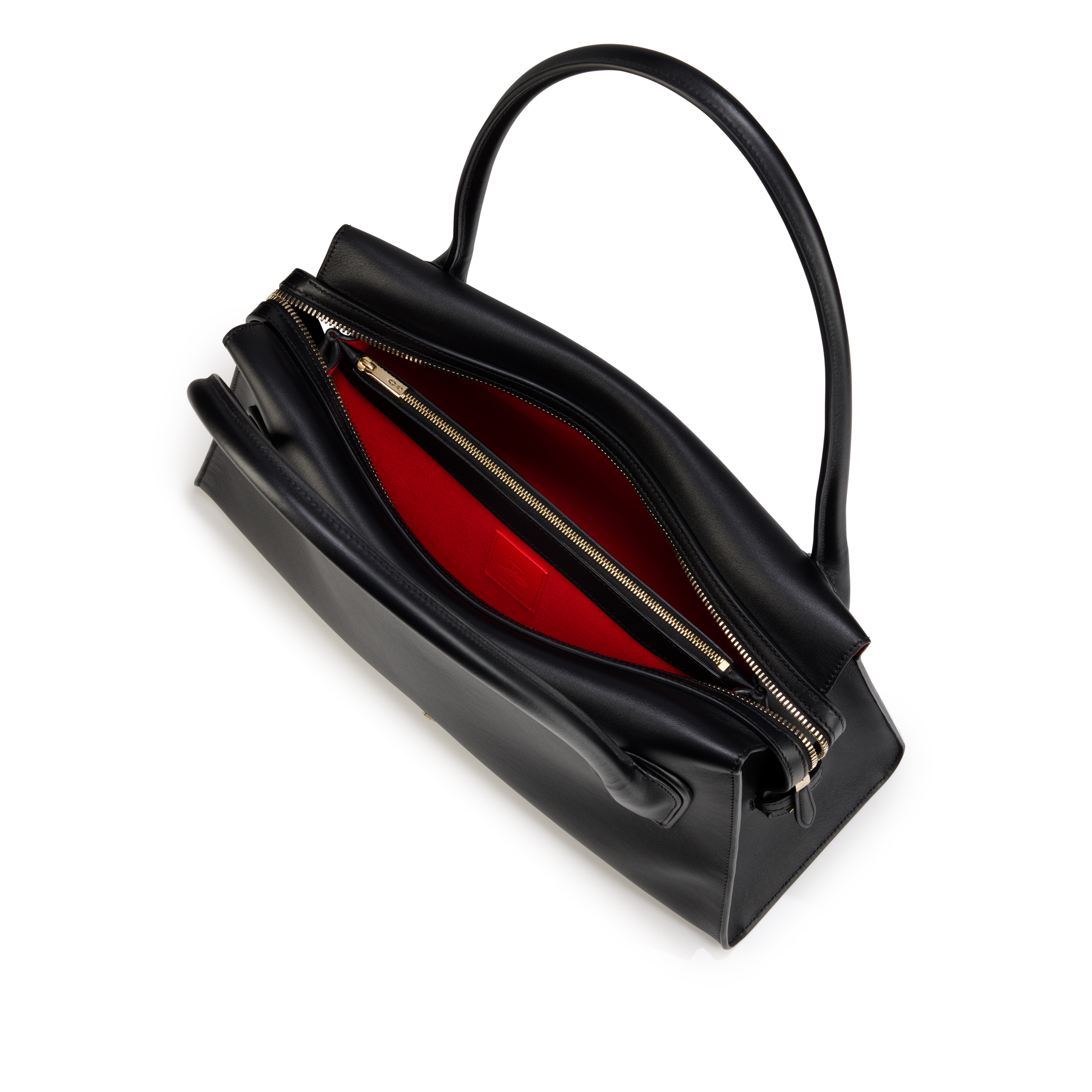 Venus - Shoulder bag - Calf leather - Black - Christian Louboutin