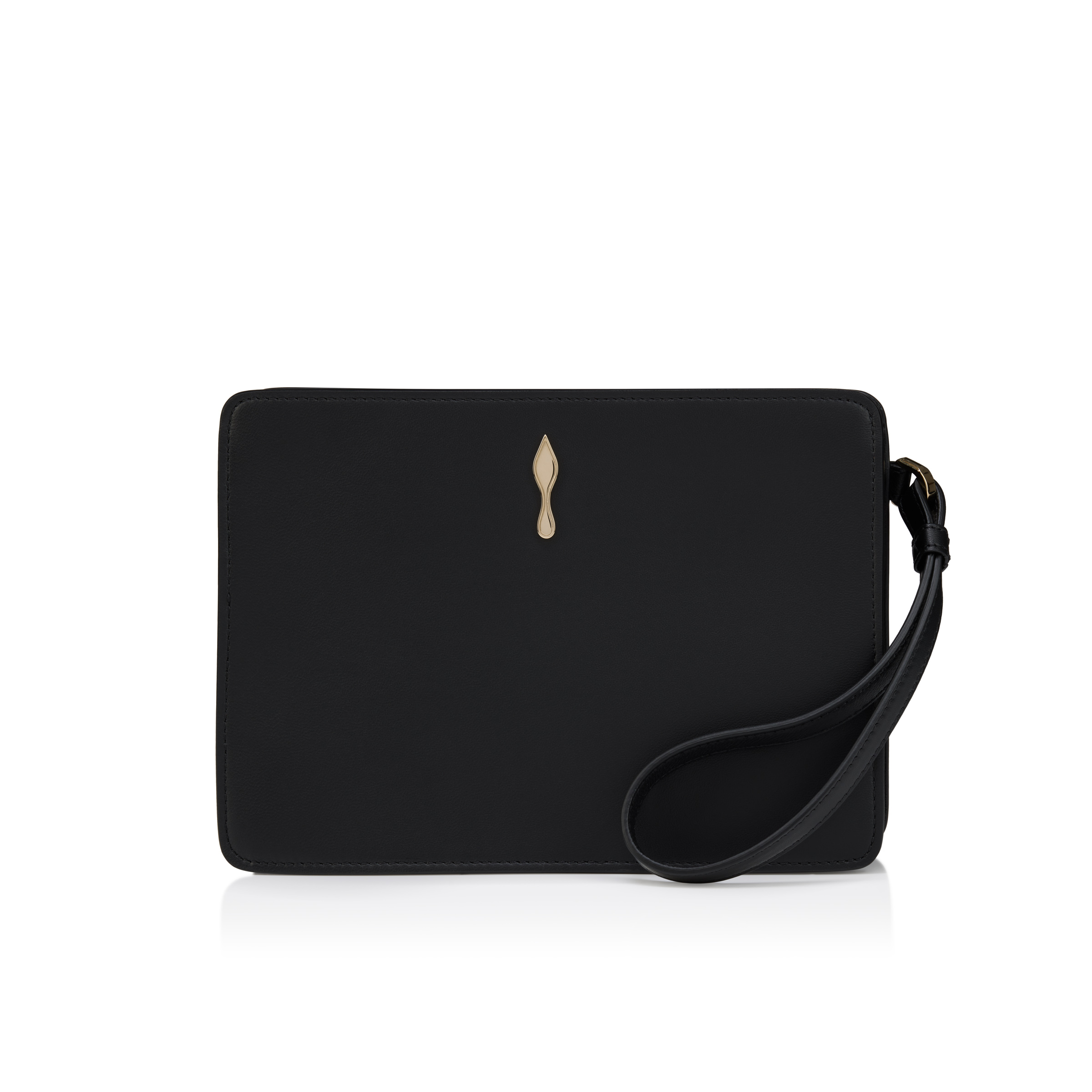 Bettina small - Pouch - Lamb nappa leather - Black - Christian
