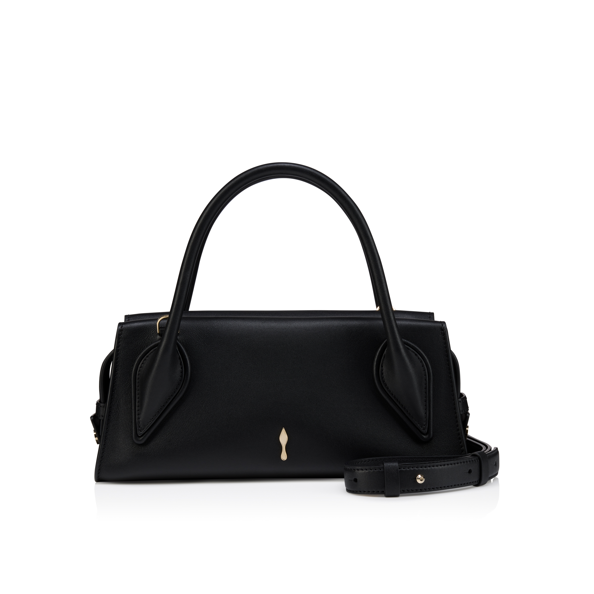 Venus mini - Crossbody bag - Calf leather - Black - Christian