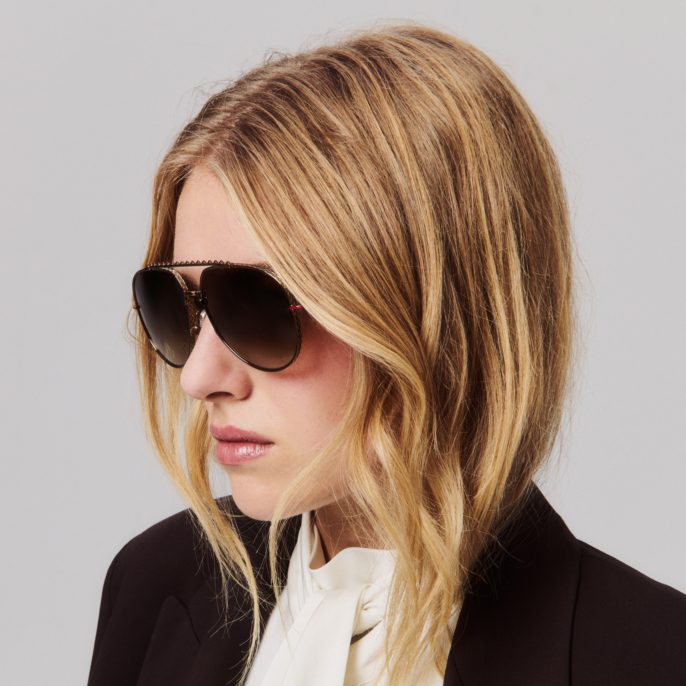Greggo LB0029 - Sunglasses - Metal - Dark bronze - Christian