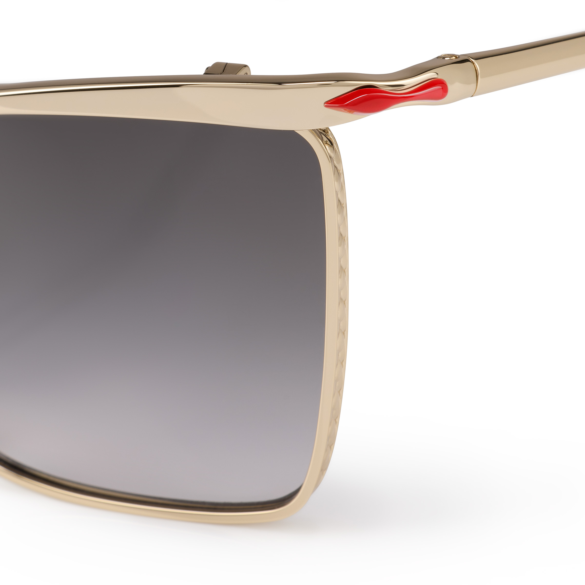 Hot Chick LB0020 - Sunglasses - Metal - Gold - Christian Louboutin