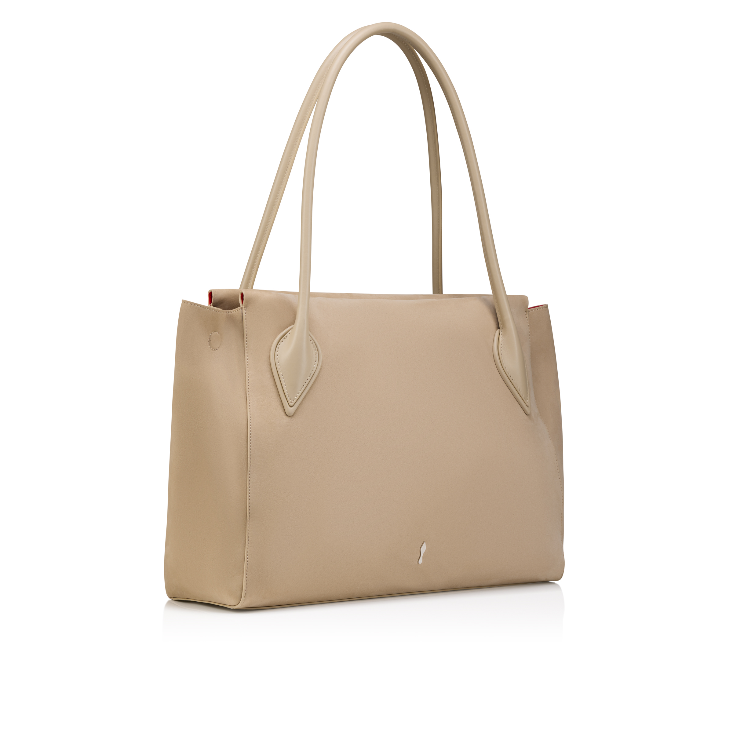 Venus large - Tote bag - Reversed calf leather - Saharienne