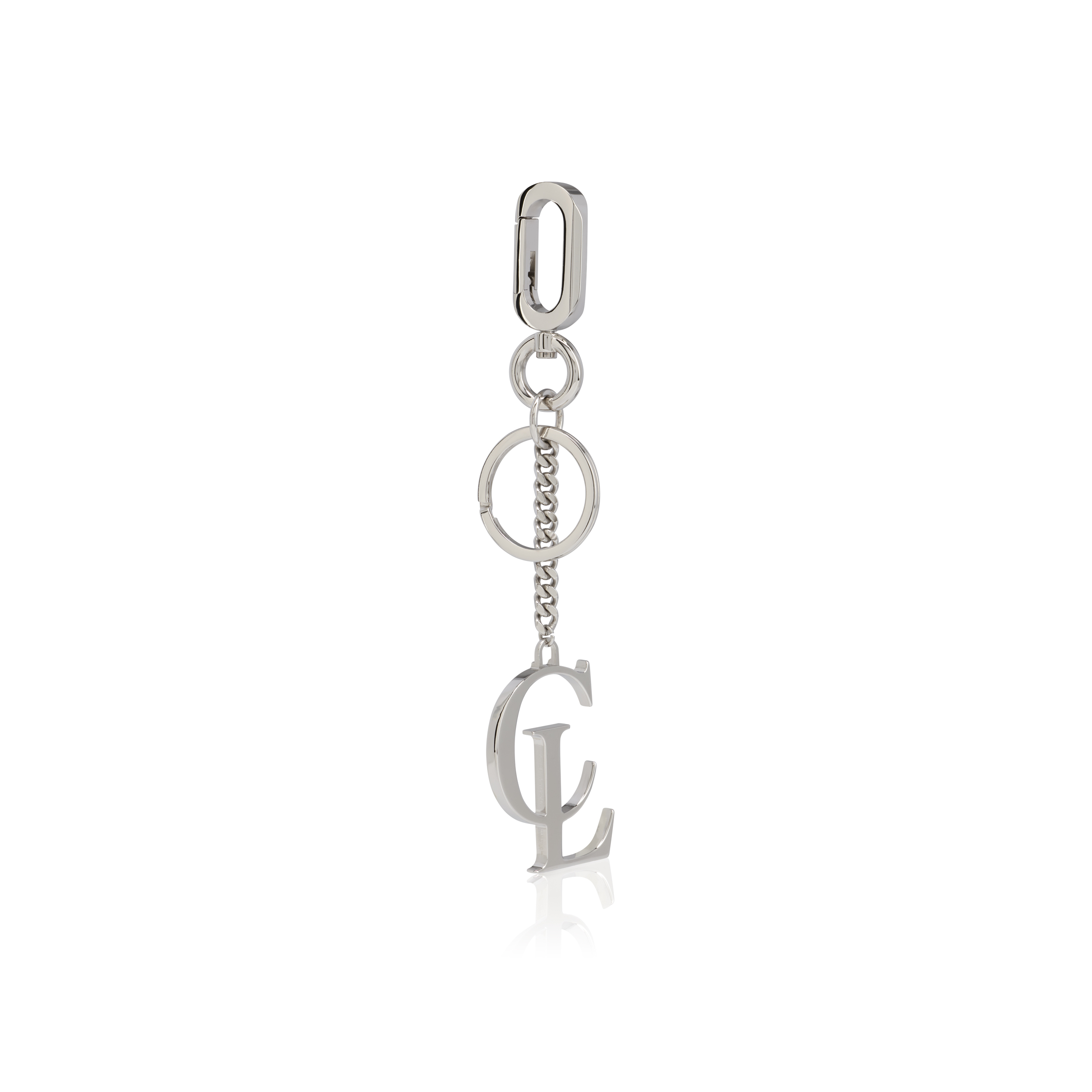 CL - Keyring - Metal - Silver - Christian Louboutin United States