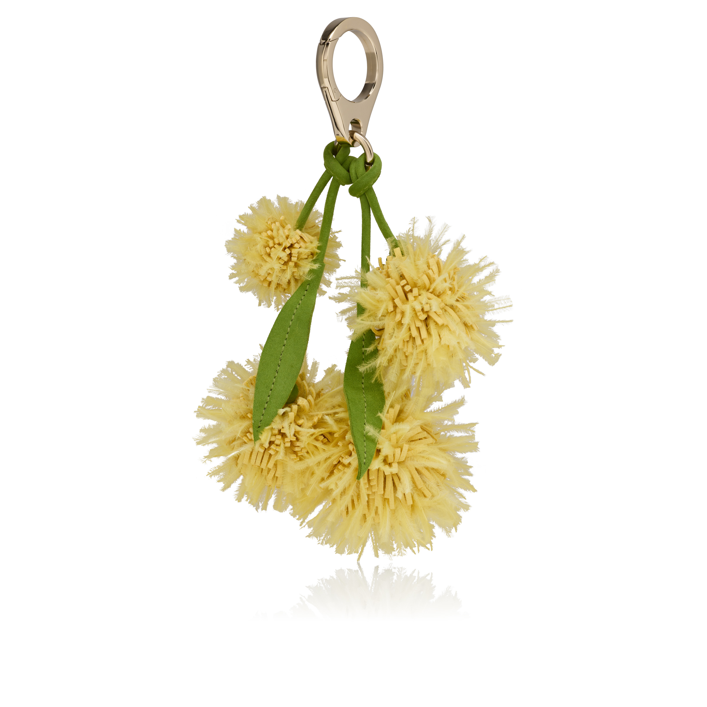 Bag Charm - Keyring - Calf leather - Multicolor - Christian