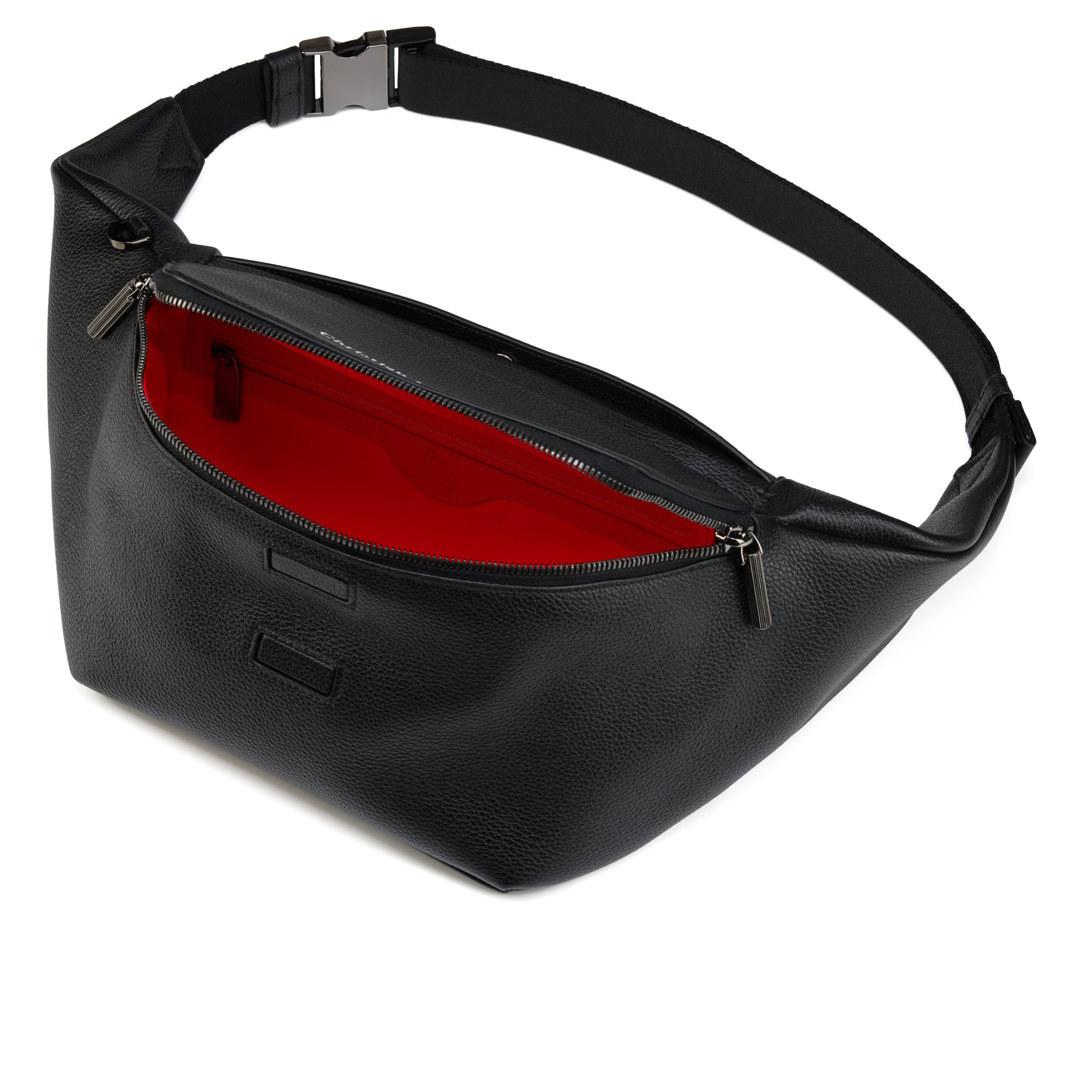 Nostalgic - Belt bag - Grained calf leather - Black - Christian