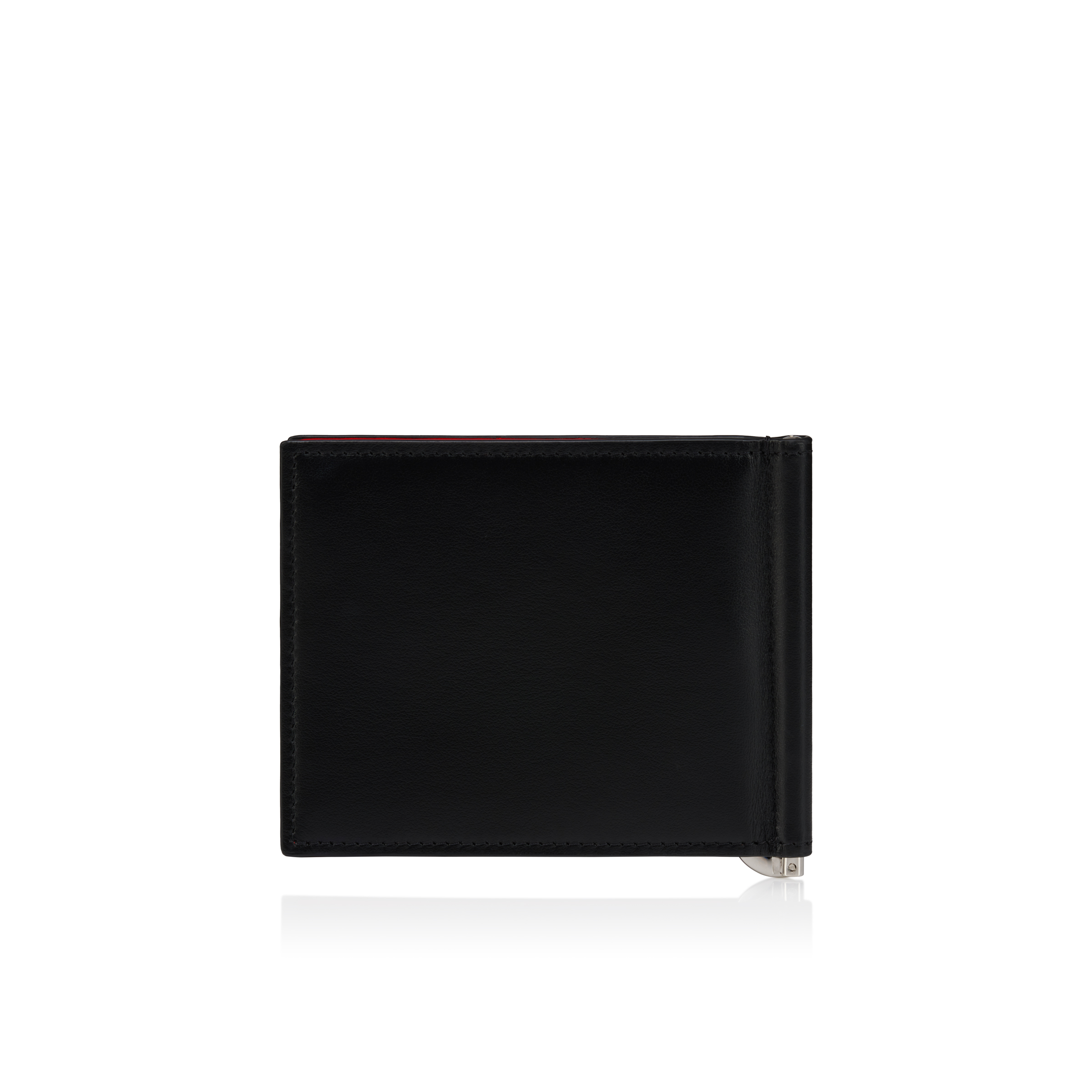 Christian Louboutin 黒 レザー マネークリップ 3617770695625-3617770695625-