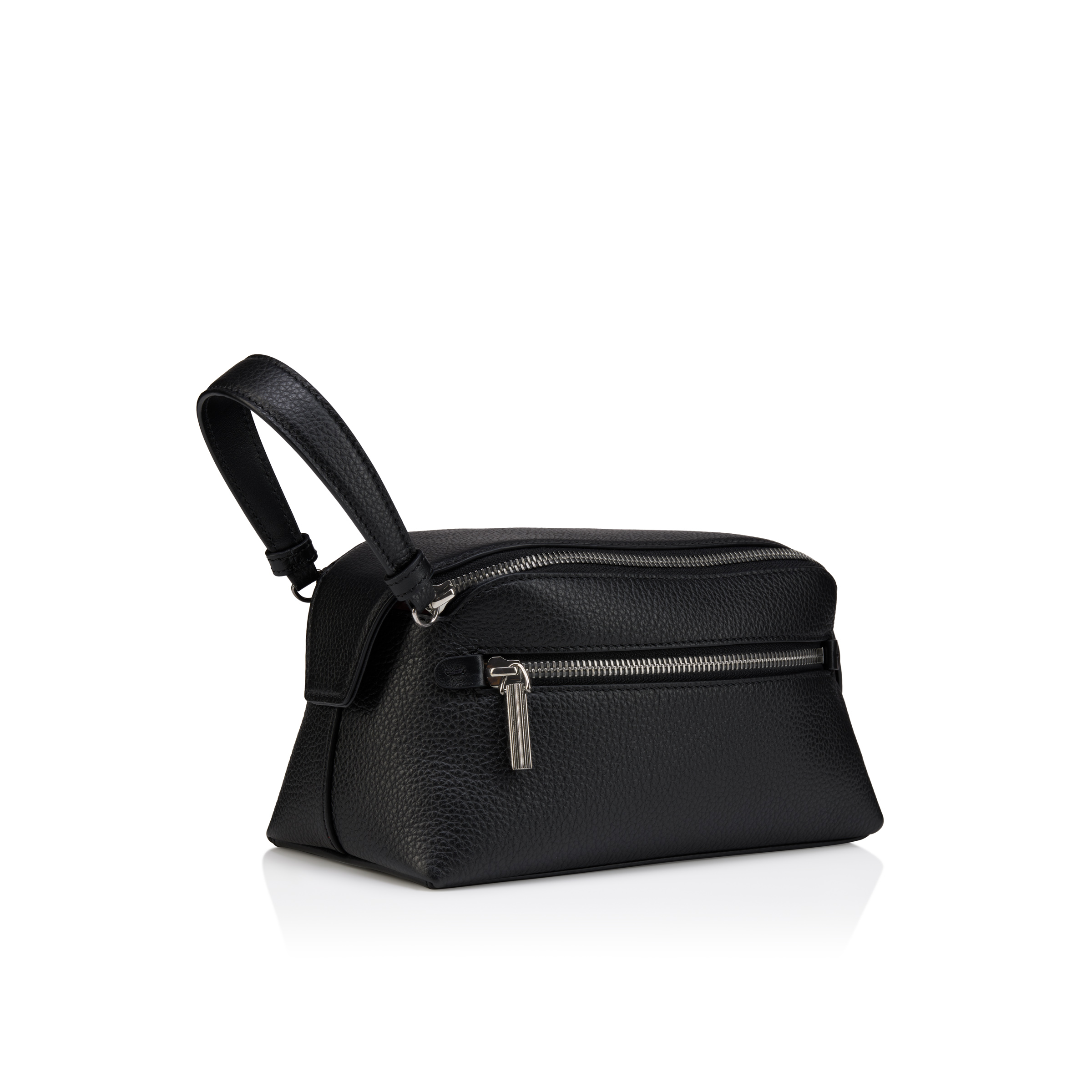 Nostalgic - Pouch - Grained calf leather - Black - Christian