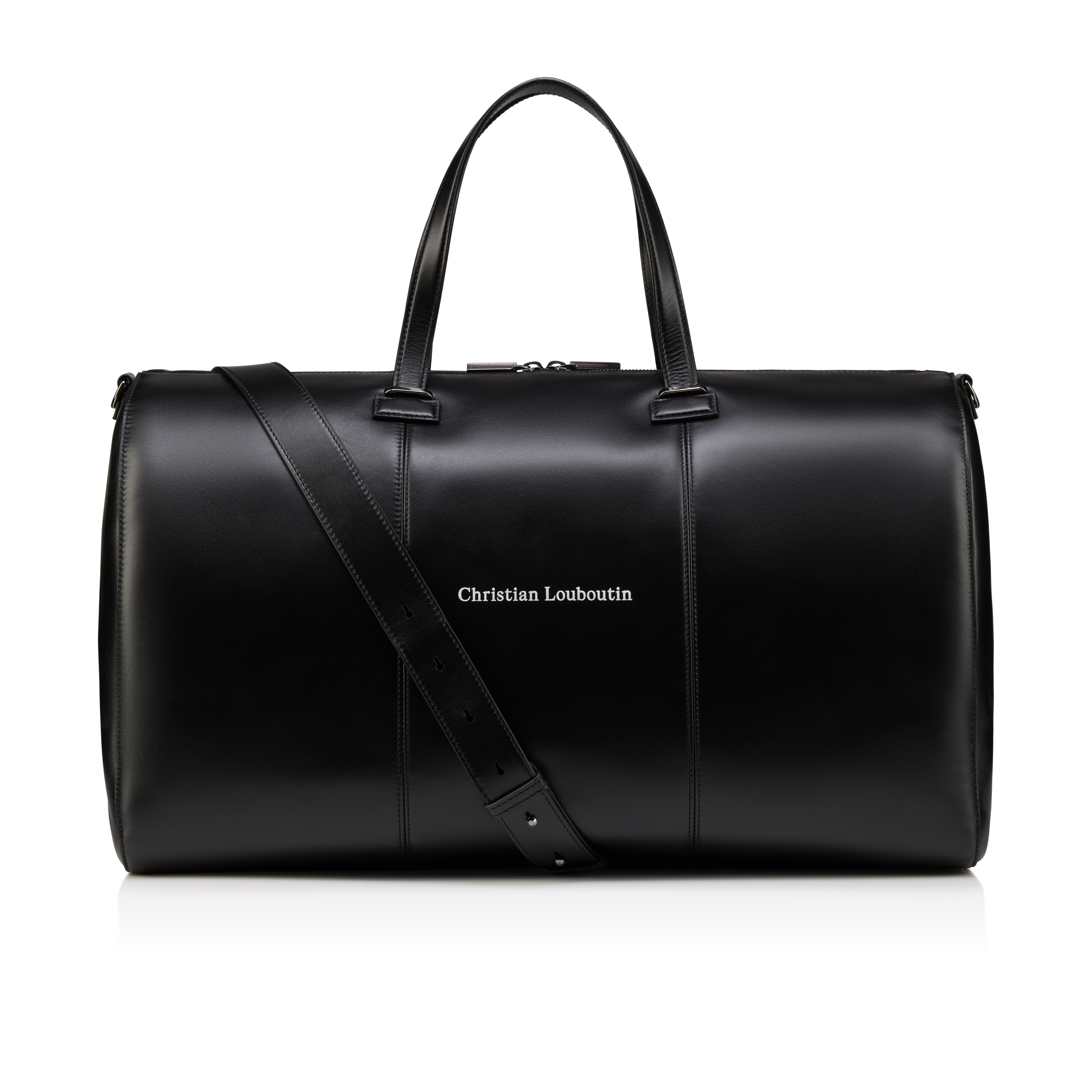 Tactical - Duffle bag - Smooth calf leather - Black - Christian