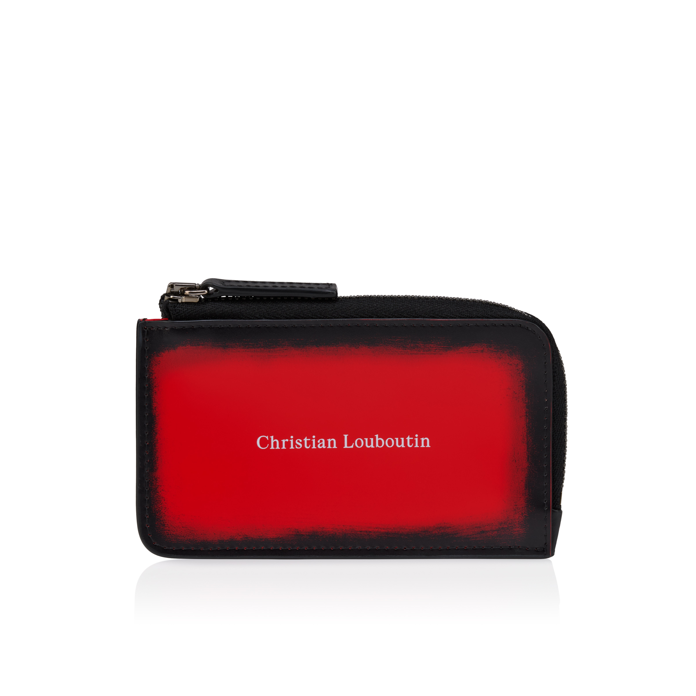 Canopy - Zipped card holder - Brushed calf leather - Loubi