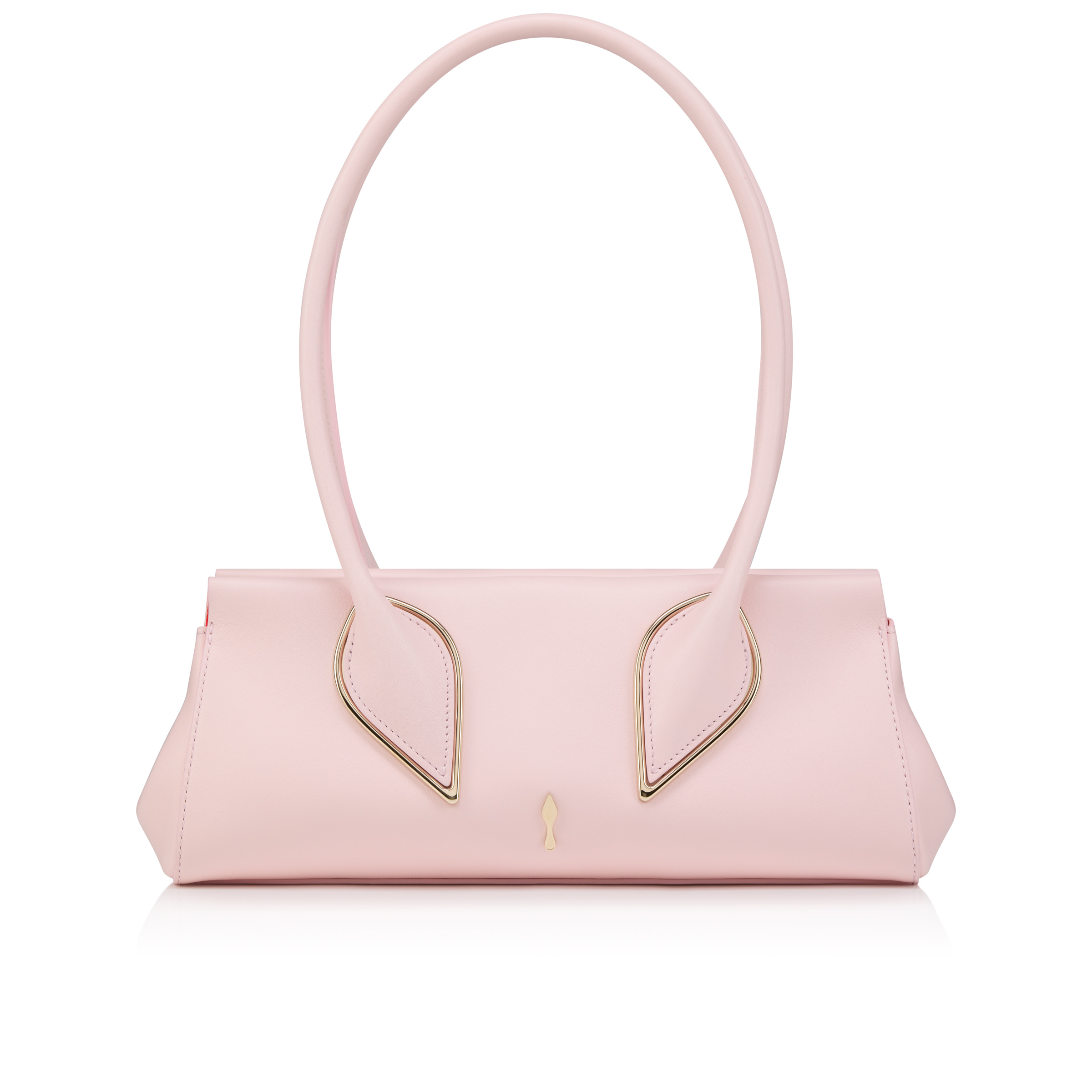 Venus - Shoulder bag - Calf leather - Pink - Christian Louboutin