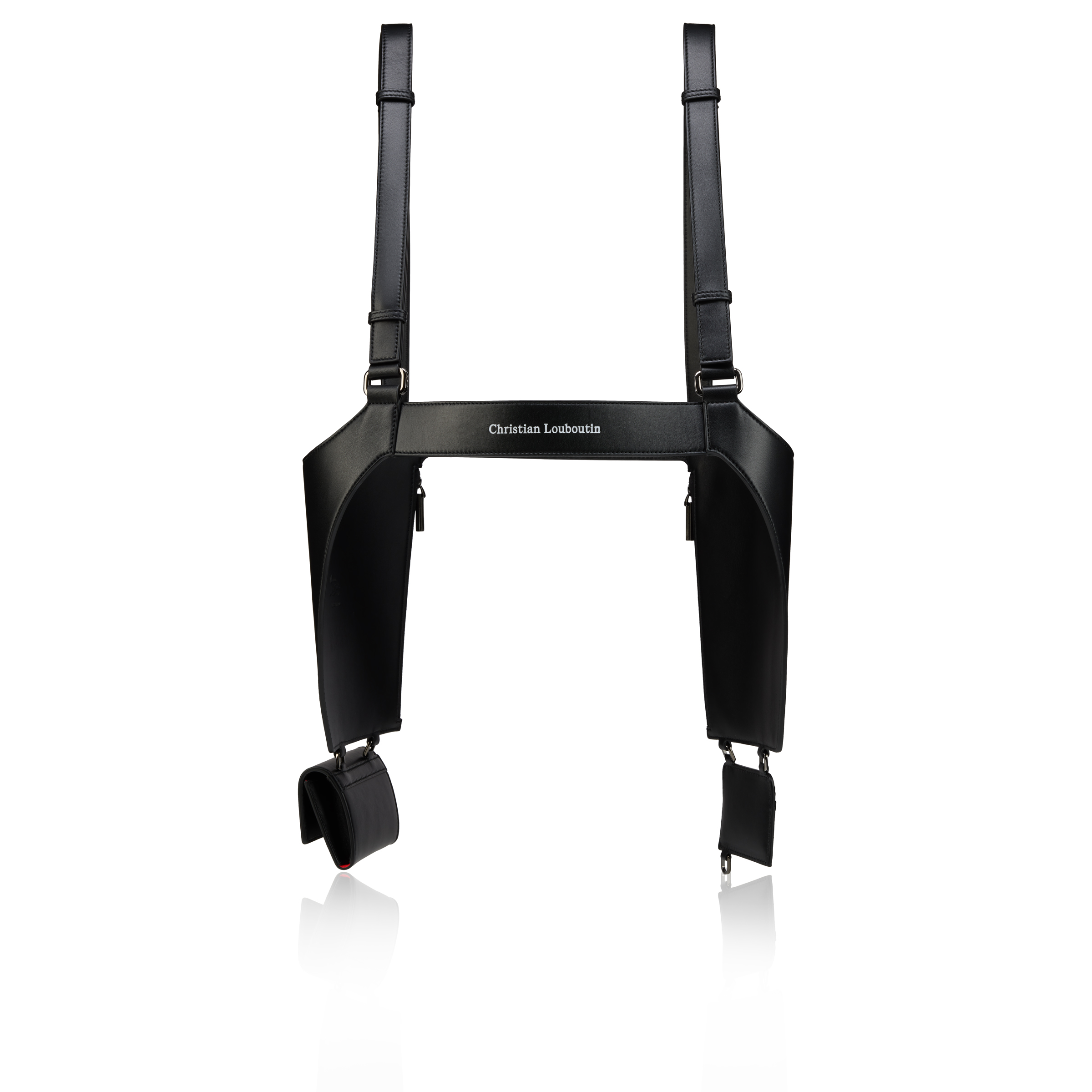 Tactical - Harness bag - Lamb nappa leather - Black - Christian