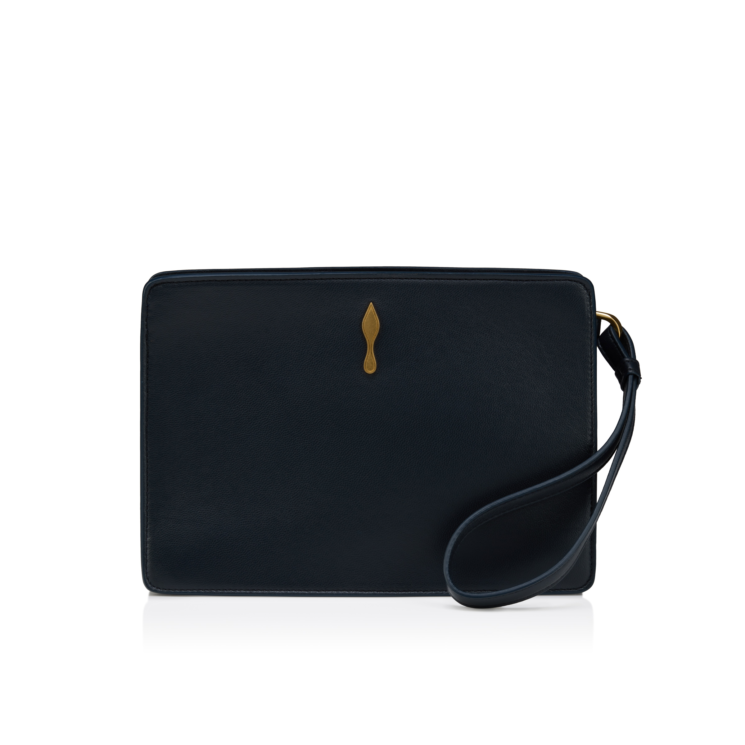 Bettina small - Pouch - Smooth calf leather - Marine - Christian