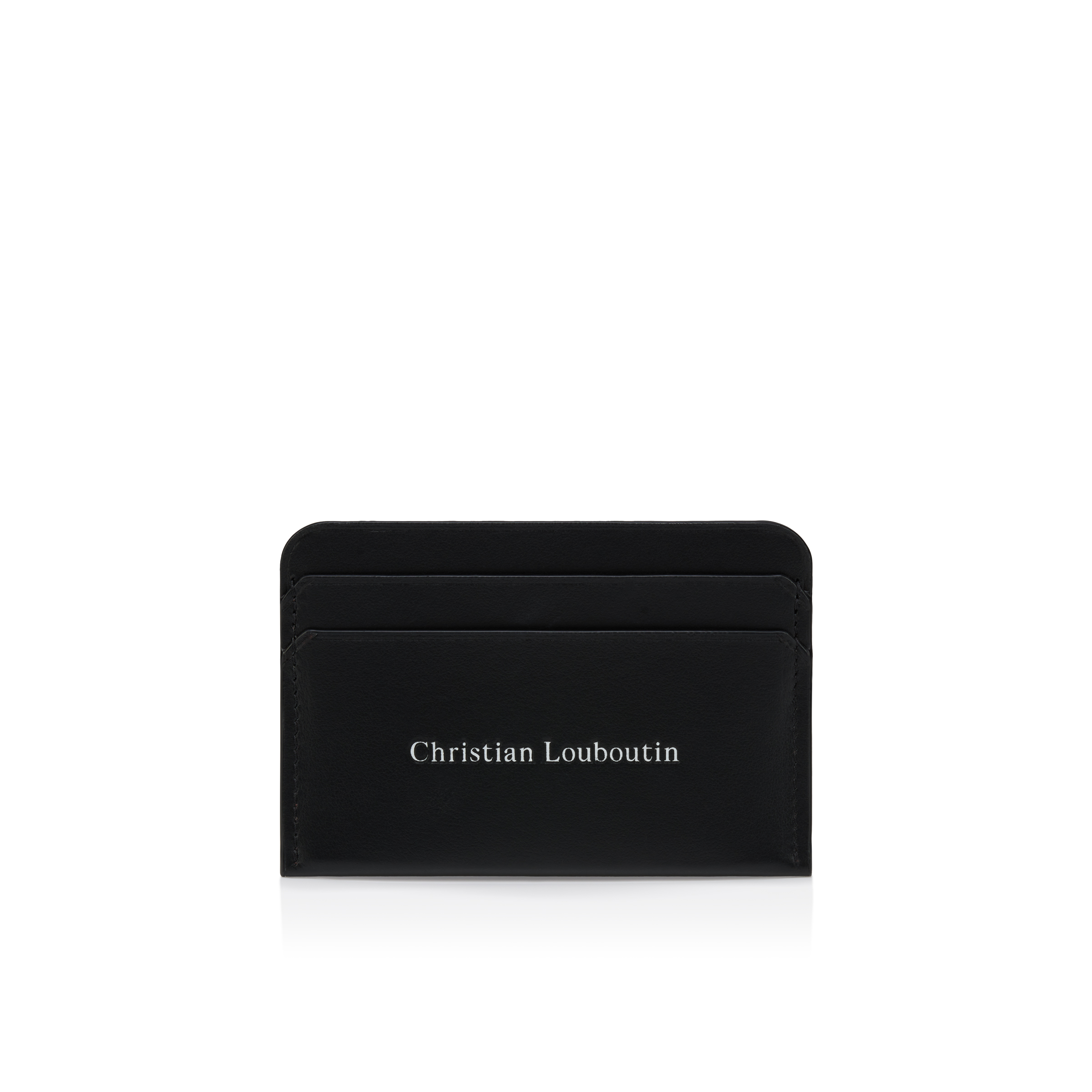 Canopy - Card holder - Smooth calf leather - Black - Christian