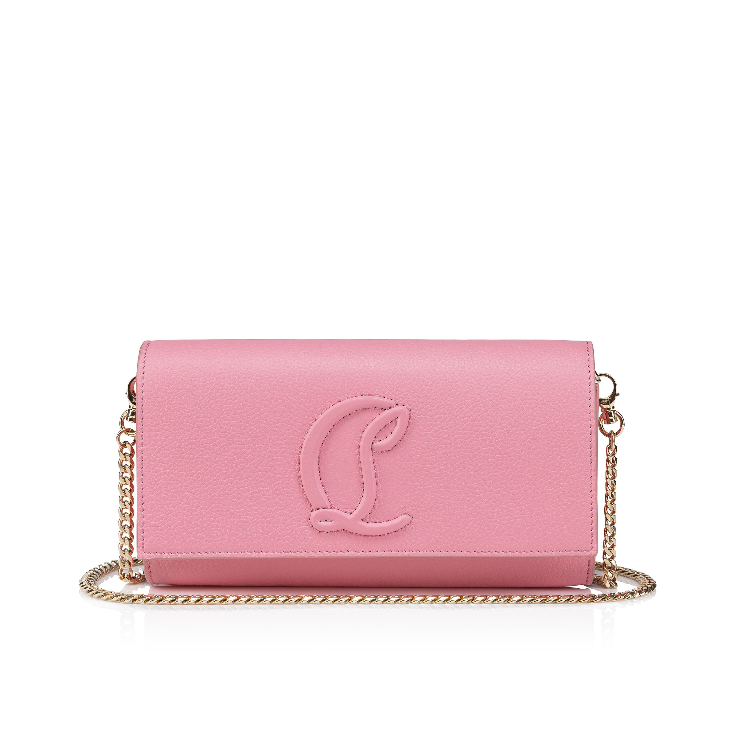By My Side - Wallet on chain - Grained calf leather - Calipso 