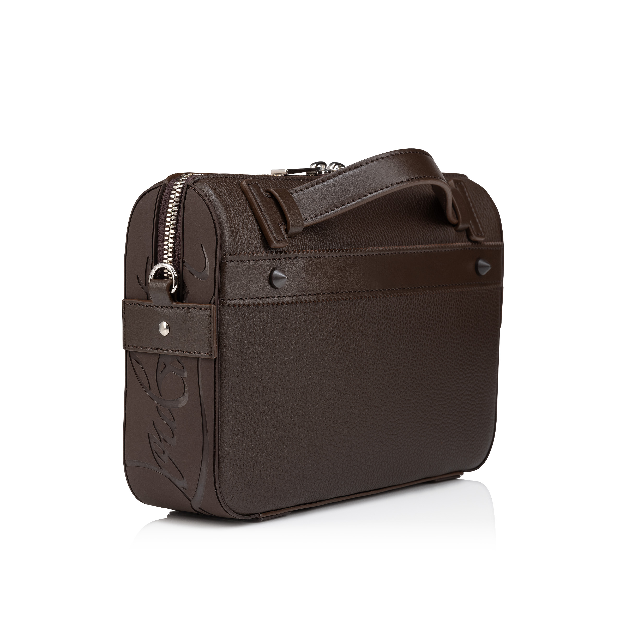 Ruisbuddy - Messenger bag - Grained calf leather and rubber 