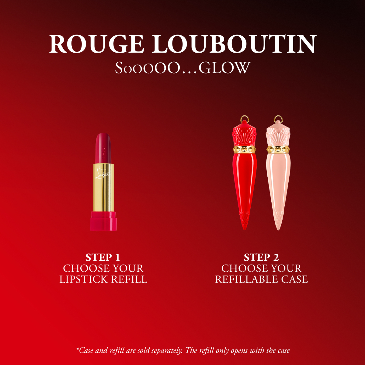 christian louboutin refillable lipstick