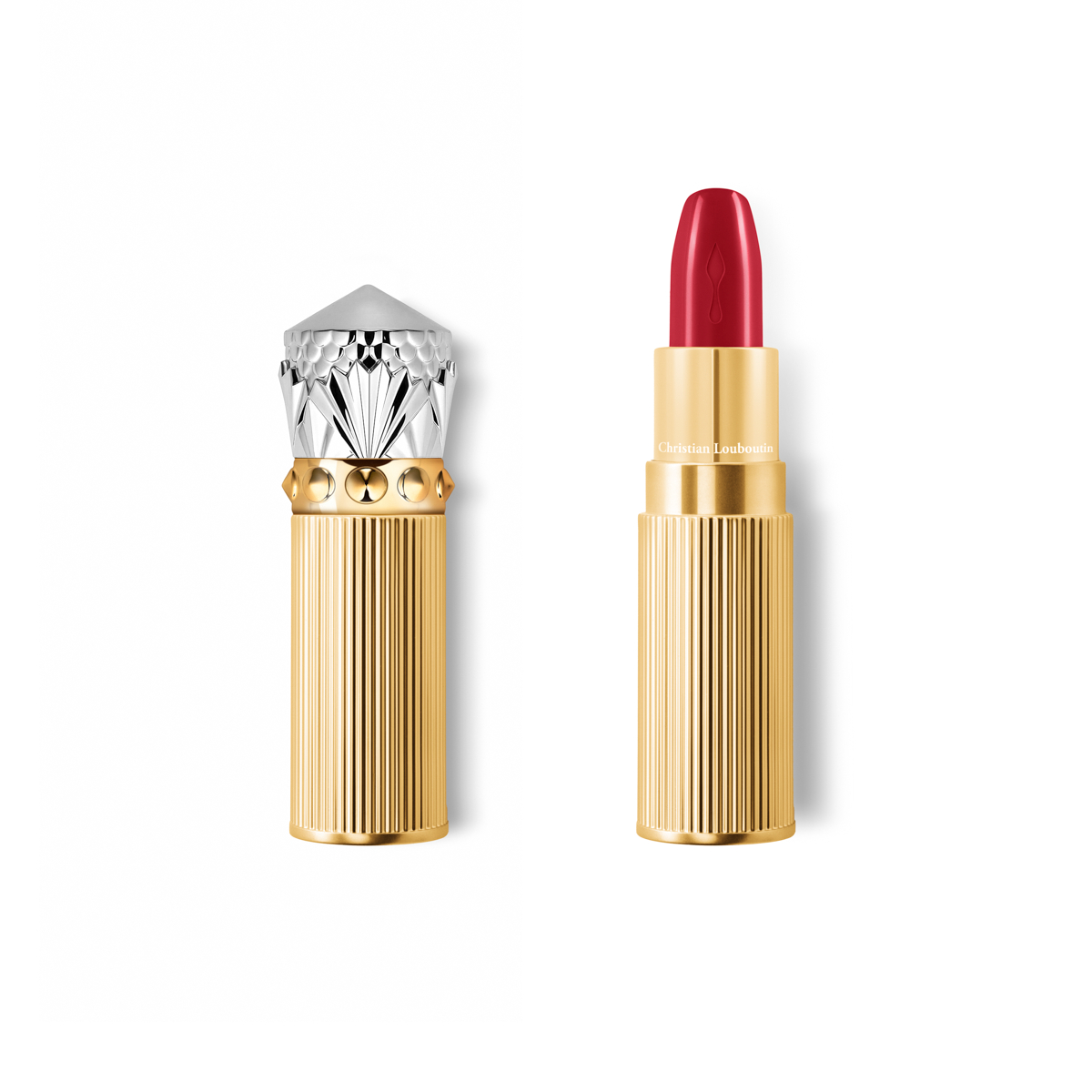 Rouge Louboutin Silky Satin On The Go - Satin lipstick - Grenade Love ...