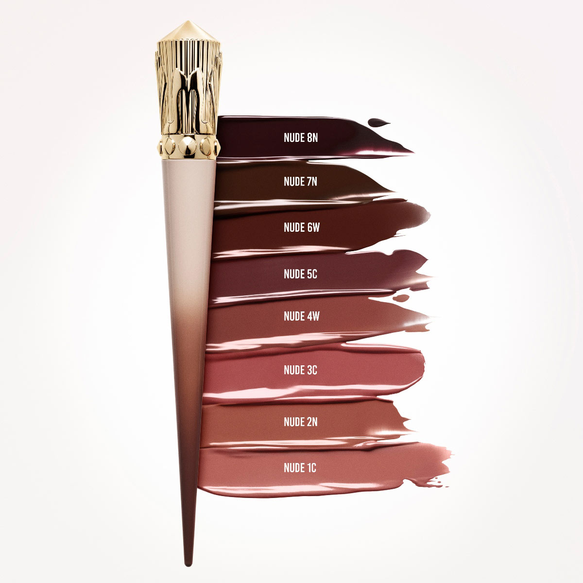 Rouge Stiletto Les Nudes - Shine Lipstick - Nude 8N - Christian