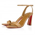 Condora Queen - 85 mm Sandals - Nappa leather - Nude 7 - Christian 