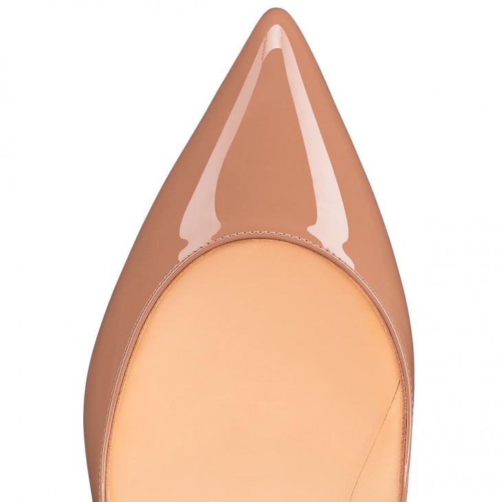 Pigalle - mm Pumps - Patent calf - Nude - Christian Louboutin