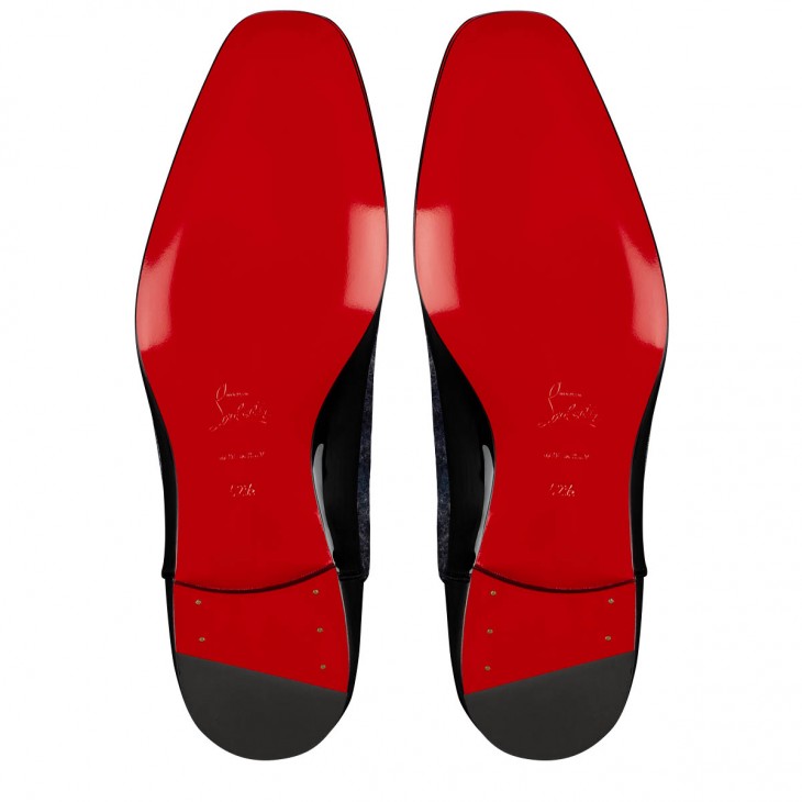 Greggo - Lace-up shoes - Patent calf leather - Black - Christian Louboutin