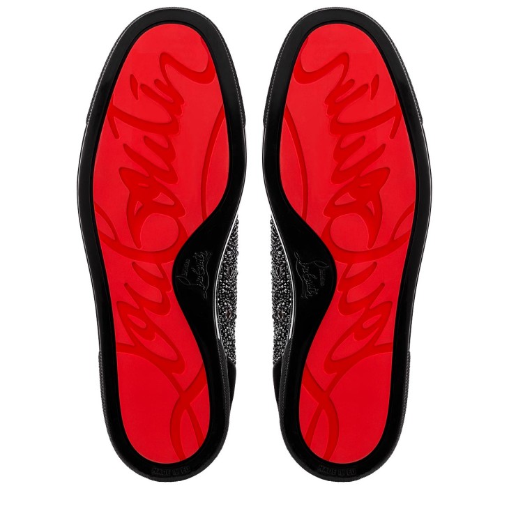 Louis Junior Strass - Sneakers - Suede calf and strass