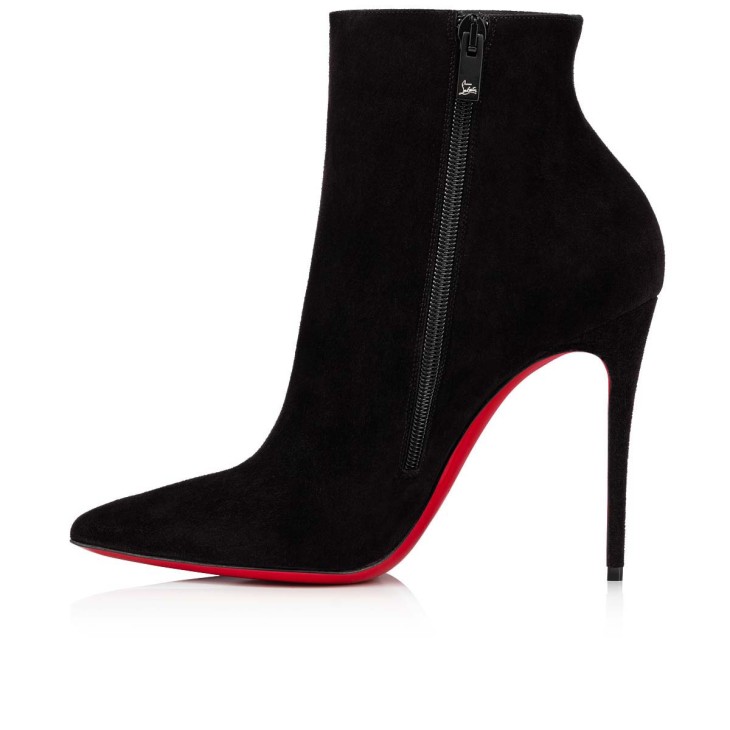 So Kate Booty - 100 mm Low boots - Veau velours - Black So Kate Booty - 100 mm Low boots - Veau velours - Black
