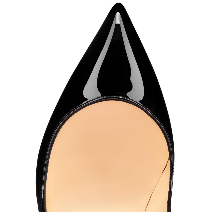 クリスチャン ルブタン Hot Chick 100 35 1/2 Hot Chick - 100 mm Pumps - Patent calf leather - Black - Women