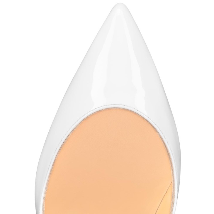 Hot Chick - 100 mm Pumps - Patent calf leather - Bianco - Women