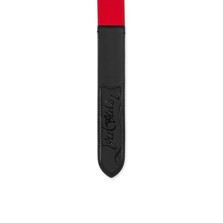 Funky - Belt - Calf leather - Black - Christian Louboutin