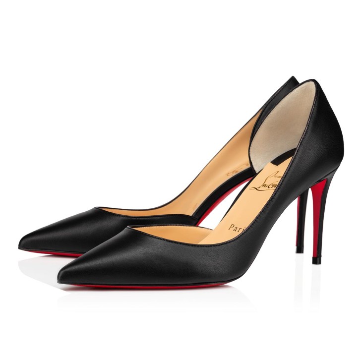 Iriza - 85 mm Pumps - Lamb nappa leather - Black - Women