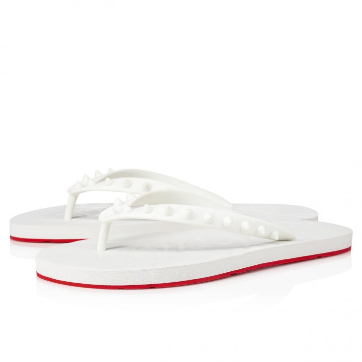 Shop Christian Louboutin CHRISTIAN LOUBOUTIN Loubi studded rubber