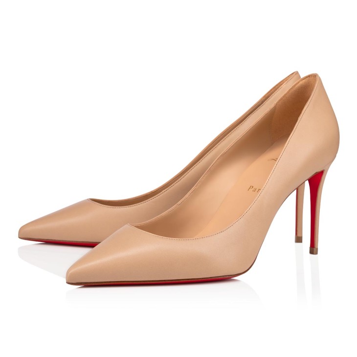 Kate - 85 mm Pumps - Nappa leather - Nude 1 - Christian