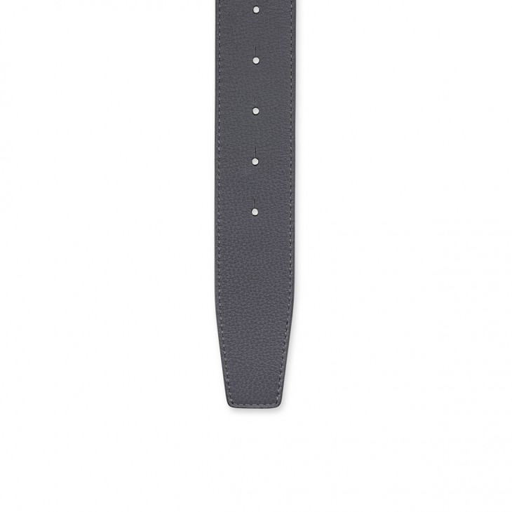 Christian Louboutin Happy Rui CL Logo Reversible Leather Belt
