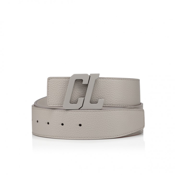 Christian Louboutin CL Logo Leather Belt for Men