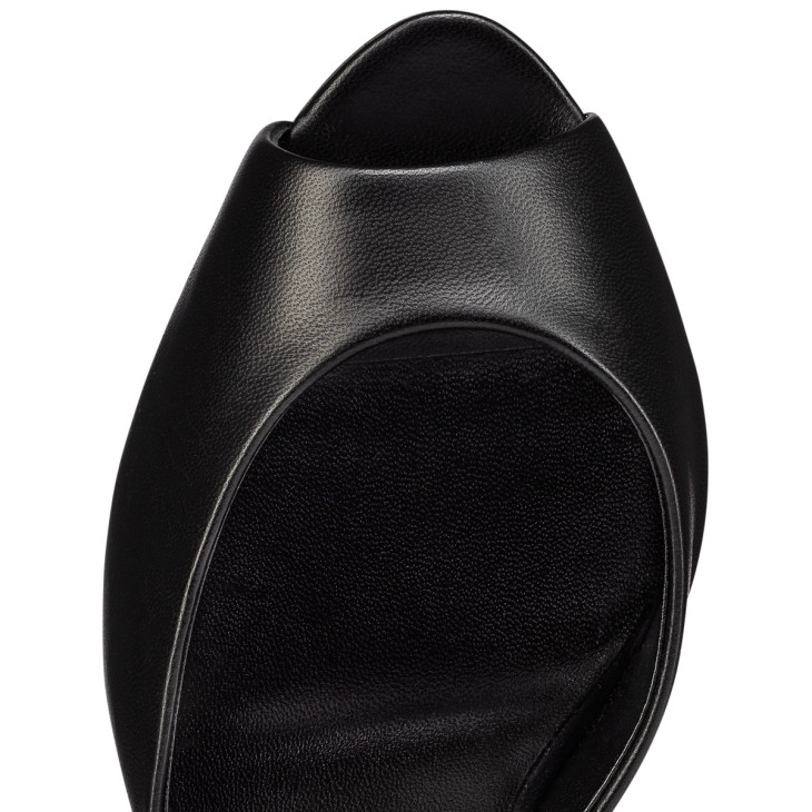 Me Dolly - 85 mm Mules - Nappa leather - Black - Women