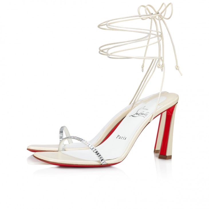 Christian Louboutin SEXY wrap around- lace up high heels 38.5