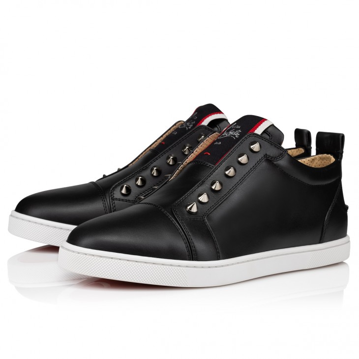 Christian Louboutin High-top sneakers Shoes 37.5 Authentic Women
