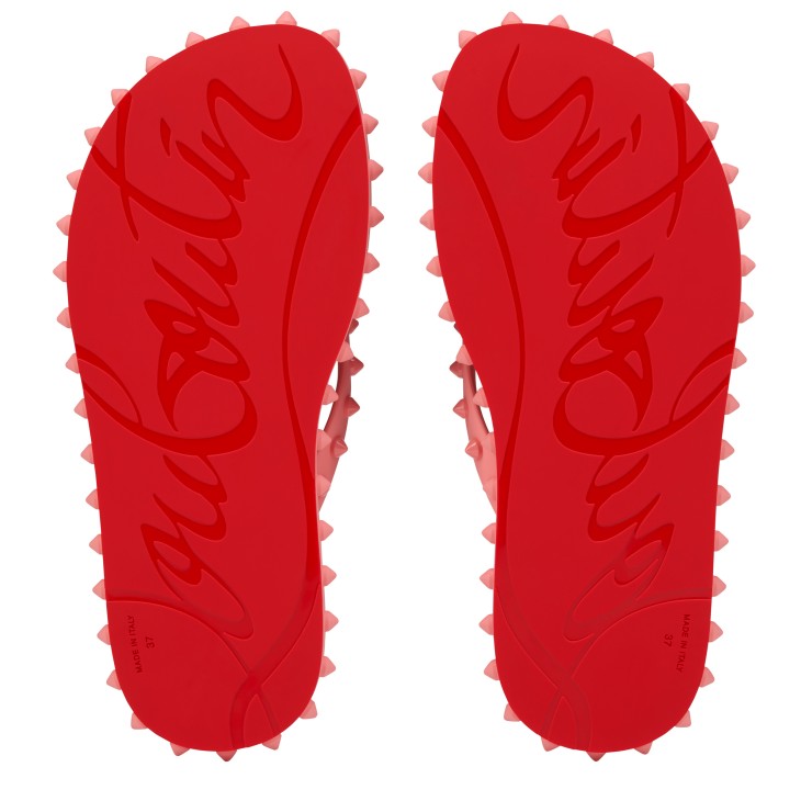 Super Loubi Flip - Thongs - Rubber - Grapefruit - Women
