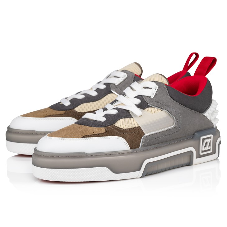 Astroloubi - Sneakers - Calf leather, suede and irdidescent nappa