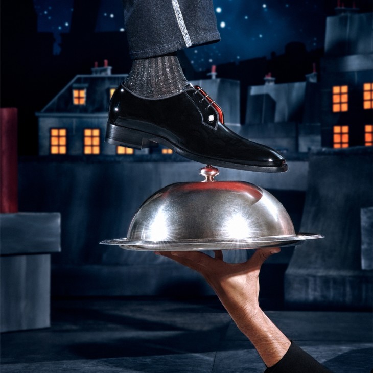 Chambeliss Night Strass - Derbies - Patent calf leather and