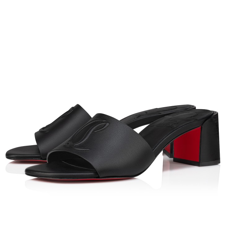 ５５％以上節約 - Mule CL So 55 Black - leather Calf - sandals Mules mm 靴