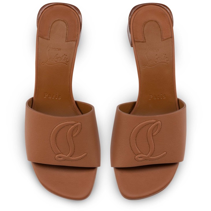 So CL Mule - 55 mm Mules sandals - Calf leather - Cuoio