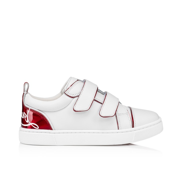Funnyto Scratch - Sneakers - Calf leather and patent calf leather
