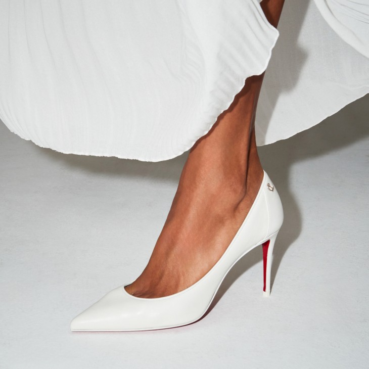 Sporty Kate - 85 mm Pumps - Nappa leather - Bianco - Women