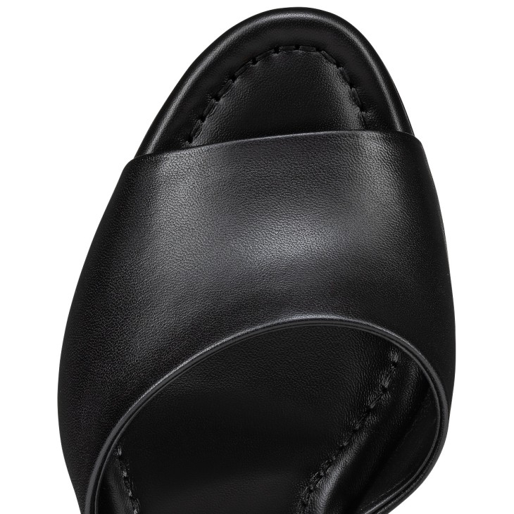 25SS【ルブタン】Jane Mule55mm ミュール ラムナッパレザー Jane Mule - 85mm Mules - Lamb nappa leather - Black - Women