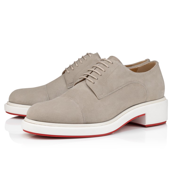 Urbino Derbies Calf leather and suede Goose Men Christian Louboutin United States