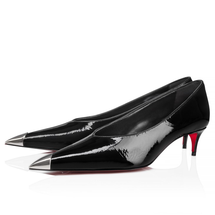 Katissima 45 mm Pumps Vog patent leather Black Women Christian Louboutin United States