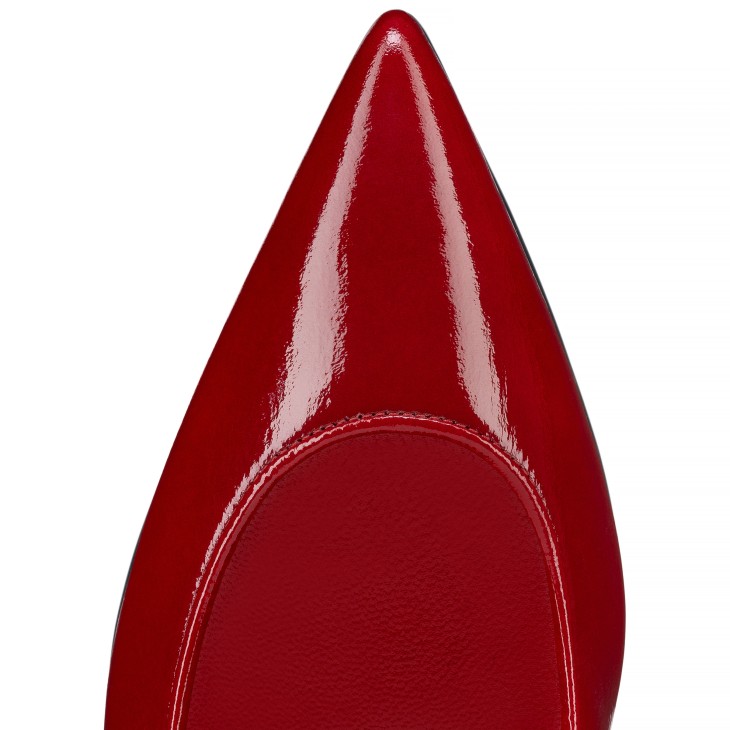 Sporty Kate - 85 mm Pumps - Vog patent leather - Loubi